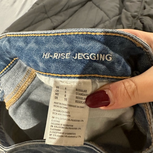American eagle high rise jeggings super stretch - Picture 3 of 4